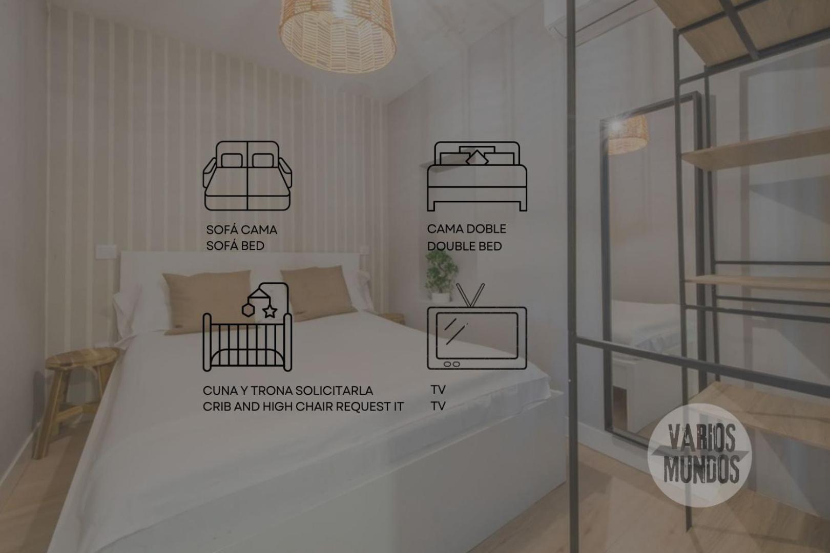 New&Cool Apt En El Centro De Madrid Para 9Pax E2 Exterior foto